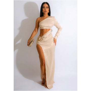 Champagne & Gold Connection Dress