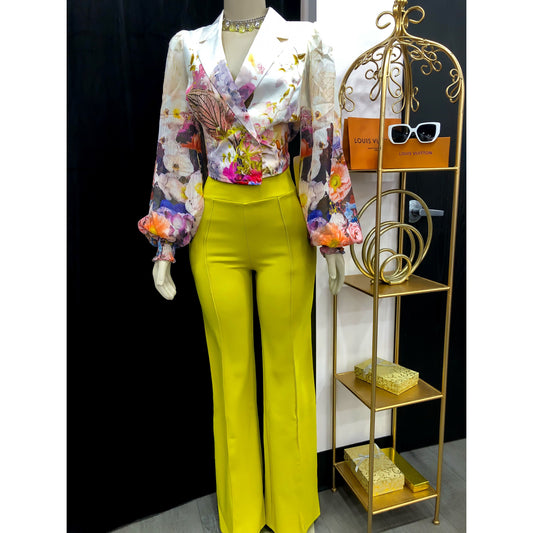Garden Soiree Blazer Top
