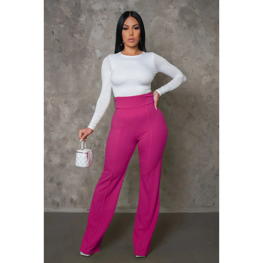 Candidly Casual Pants Pink